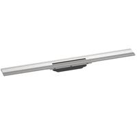 hansgrohe RainDrain Flex set completo canale doccia 800mm curabile per montaggio a parete, 56051, Colorazione: acciaio inossidabile spazzolato - 56051800