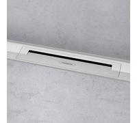 hansgrohe RainDrain Flex ricambio copertura, 94551800, RainDrain Flex acciaio inox spazzolato [Canaline Doccia e Scarichi Bagno > Ricambi per Canaline Doccia e Scarichi Bagno]