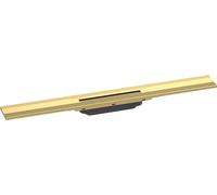 hansgrohe RainDrain Flex set completo canale doccia 700mm curabile per montaggio a parete, 56050, Colorazione: Ottica in oro lucido