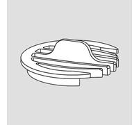 hansgrohe RainDrain Go filtro per capelli, 87843000, RainDrain Go [Canaline Doccia e Scarichi Bagno > Ricambi per Canaline Doccia e Scarichi Bagno]