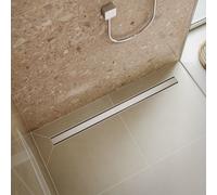 hansgrohe RainDrain Original canalina doccia, 56200800, RainDrain Original acciaio inox spazzolato [Canaline Doccia e Scarichi Bagno > Canaline Doccia]