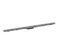 hansgrohe RainDrain Rock Set de finition Caniveau de douche 1200mm, à carreler et à nettoyer, 56034000, 56034000