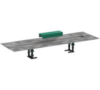 hansgrohe uBox set di installazione universale, 80cm, per canali doccia, 56012180