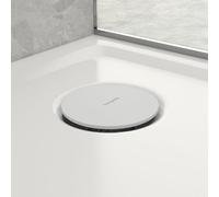 hansgrohe RainDrain Staro copertura per set scarico, 60058700, RainDrain Staro bianco opaco [Piatti Doccia > Ricambi per Piatti Doccia]