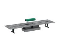 hansgrohe uBox universal kit complet, installation plate 1000 pour kit de finition de caniveau de douche, 56020180, 56020180