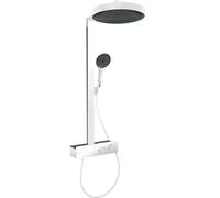 hansgrohe Sistema doccia Rainfinity 360, 1 tipo di getto, ShowerTablet 350, 26853, Colorazione: Bianco Opaco - 26853700