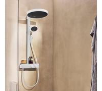 hansgrohe Rainfinity Système de douche 360, 1 jet, ShowerTablet 350, 26853700, 26853700, Colorazione: Bianco Opaco