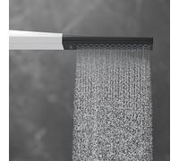 Doccetta a mano con asta Rainfinity 100 1jet, colorazione: bianco opaco