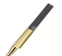 Doccetta a mano con asta Rainfinity 100 1jet, colorazione: Ottica in oro lucido