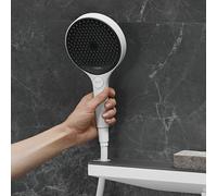 doccetta a mano Rainfinity 130 3jet EcoSmart 9 l/min, colorazione: bianco opaco