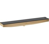 hansgrohe Rainfinity attacco a parete Porter 500 con supporto doccia destro, 26858, Colorazione: Bronzo spazzolato - 26858140