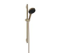 hansgrohe Rainfinity set doccia con asta saliscendi, 3 tipi di getto, 28746140, Rainfinity bronzo spazzolato [Rubinetteria Bagno > Set Doccia]