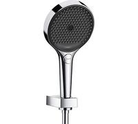 Hansgrohe Rainfinity - Set doccetta 130, 3 getti, supporto e flessibile 1,6 m, cromo 26851000