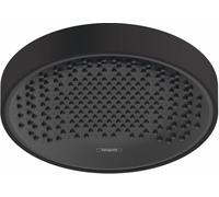 Hansgrohe Rainfinity soffione doccia 25x25 cm rotonda nero 26229670