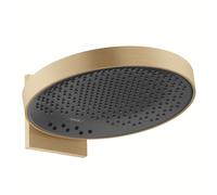 Douche de tête Rainfinity 360 3 jets avec raccordement mural, 26234140, 26234140, Colorazione: bronzo spazzolato