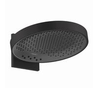 Douche de tête Rainfinity 360 3 jets avec raccordement mural, 26234670, 26234670, Colorazione: nero opaco