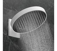 Soffione doccia 360 3jet Rainfinity a mano con attacco a parete, Colorazione: bianco opaco - 26234700