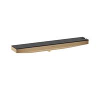 hansgrohe Rainfinity supporto doccetta con attacco per tubo flessibile, 26858140, Rainfinity; Fixtit Porter bronzo spazzolato/grafite [Rubinetteria Bagno > Gomito di collegamento a parete]