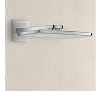 hansgrohe Rainmaker Select Soffione doccia 460 1 getto con braccio doccia, bianco/cromo, 24003400