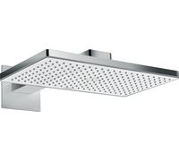 Hansgrohe Rainmaker Select soffione doccia 46.6x27 cm rettangolare cromo-bianco 24003400