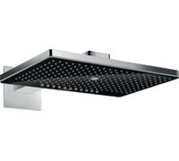 Hansgrohe Rainmaker Select soffione doccia 46.6x30 cm rettangolare cromo-nero 24007600
