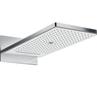 Hansgrohe Rainmaker Select soffione doccia 58x26 cm rettangolare cromo-bianco 24011400