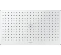 Hansgrohe Rainmaker Select - Soffione doccia 460 a getto singolo, braccio di erogazione 450 mm, bianco/cromato 24003400