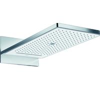 Hansgrohe Rainmaker Select - Soffione doccia 580, 3 getti, EcoSmart 9 l/min, bianco/cromato 24011400
