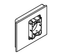 hansgrohe RainSelect copertura supporto doccetta per termostatico, 93108450, RainSelect bianco [Rubinetteria Bagno > Ricambi Rubinetteria Bagno]