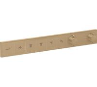 Termostato a scomparsa Rainfinity RainSelect a misura di mano per 5 consumatori, Colorazione: Bronzo spazzolato