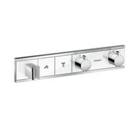 Set da incasso Hansgrohe RainSelect per 2 consumatori, colorazione: Cromo / Bianco