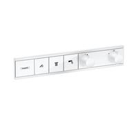 Hansgrohe RainSelect - Miscelatore ad incasso per 3 utenze, bianco opaco 15381700