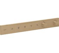 Termostato a scomparsa Rainfinity RainSelect a misura di mano per 5 consumatori, Colorazione: Bronzo spazzolato