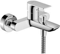 hansgrohe Rebris E Miscelatore monocomando vasca da esterno, rubinetto per vasca da bagno a 2 funzioni, cromo