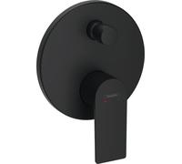 hansgrohe Rebris E Mitigeur monocommandé encastré pour baignoire iBox universal, 72468670, 72468670, Colorazione: Nero opaco