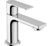 hansgrohe Rebris E miscelatore monocomando per lavabo 80 con scarico, sporgenza: 121 mm, cromo, 72550000 - 72550000