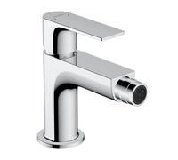 hansgrohe Rebris E Mitigeur monocommandé pour bidet avec vidage métal, saillie 120 mm, 72213000, 72213000, Colorazione: cromo