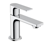 hansgrohe Rebris E Mitigeur monocommandé pour lavabo 80 CoolStart avec vidage, saillie 121 mm, 72553000, 72553000, Colorazione: cromo