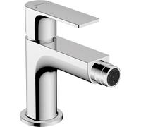hansgrohe Rebris E Mitigeur monocommandé pour bidet avec garniture découlement, saillie 120 mm, 72211000, 72211000, Colorazione: cromo