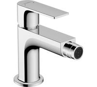hansgrohe Rebris E Mitigeur monocommandé pour bidet avec vidage métal, saillie 120 mm, 72213000, 72213000, Colorazione: cromo