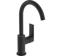 Hansgrohe Rebris E rubinetto per lavabo verticale nero 72576670
