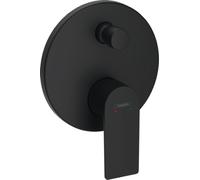 Hansgrohe Rebris E - Miscelatore ad incasso per vasca da bagno, nero opaco 72468670