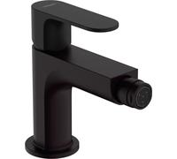 hansgrohe Rebris S hansgrohe Rebris S Mitigeur monocommandé pour bidet avec vidage métal, saillie 120 mm, 72212670, 72212670, Colorazione: nero opaco