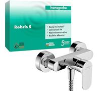 hansgrohe Rebris S hansgrohe Rebris S miscelatore monocomando per doccia a vista, 72640, Colorazione: cromo - 72640000