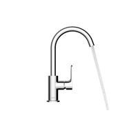 hansgrohe Rebris S Mitigeur monocommandé pour lavabo 210, bec pivotant, avec garniture découlement, saillie 154 mm, 72536000, 72536000, Colorazione: cromo