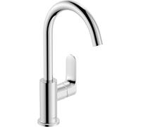 hansgrohe Rebris S Mitigeur monocommandé pour lavabo 210, bec pivotant, avec garniture découlement, saillie 154 mm, 72536000, 72536000, Colorazione: cromo