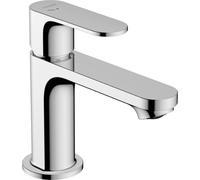 hansgrohe Rebris S Mitigeur monocommandé pour lavabo 80 CoolStart économiseur deau+, avec vidage, saillie 121 mm, 72586000, 72586000, Colorazione: cromo