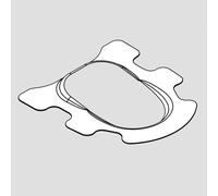 hansgrohe ricambio paraspruzzi per sedile smart WC, 85006000, Universal [WC > Accessori WC]