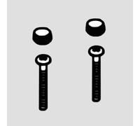 hansgrohe ricambio viti di fissaggio per sedile WC, 87946000, Universal [WC > Ricambi WC]