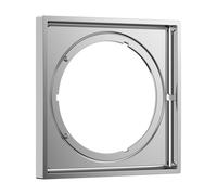 hansgrohe rosetta di prolunga E per iBox universal 2, squadrata, 13612000, ShowerSelect Comfort E; DuoTurn E cromo [Rubinetteria Bagno > Accessori di Montaggio per Rubinetteria Bagno]